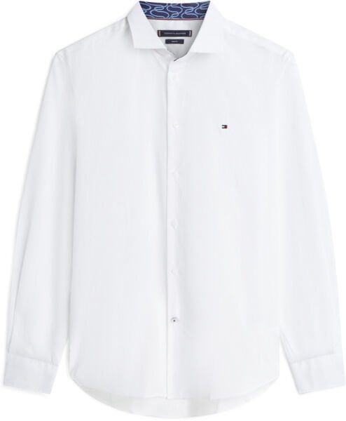 CL POPLIN SOLID CONTRAST SHIRT