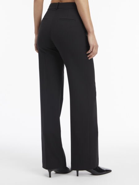 STRETCH WOOL RELAXED STRAIGHT