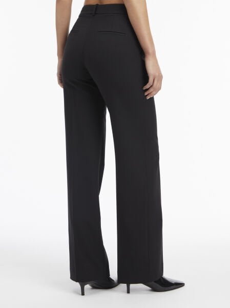 STRETCH WOOL RELAXED STRAIGHT