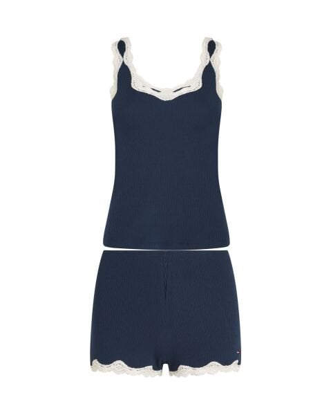 LACE CAMI SHORT PJ SET