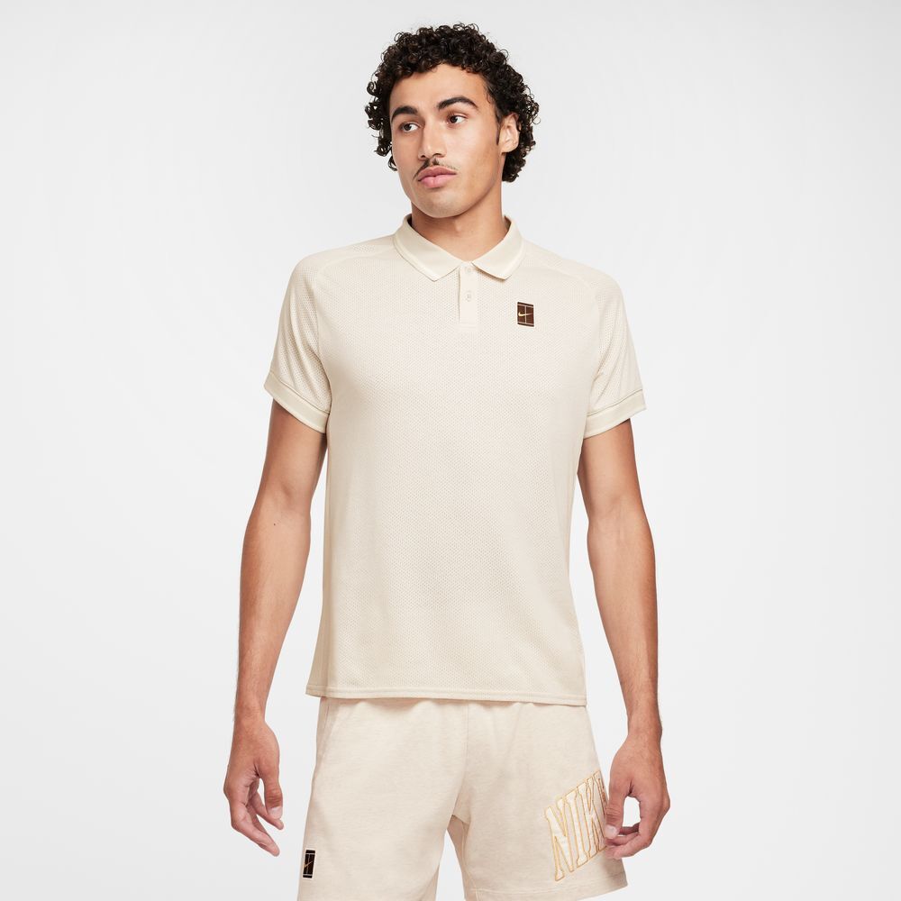 M NKCT HERITAGE POLO Krem - XL