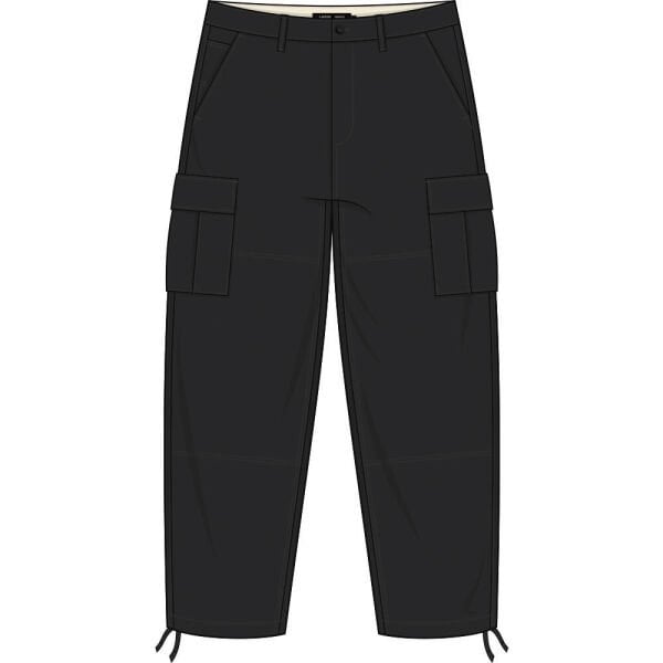 SERVICE CARGO LOOSE TAPERED PANT