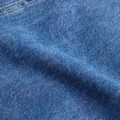 PULL ON RELAXED DENIM SHORT