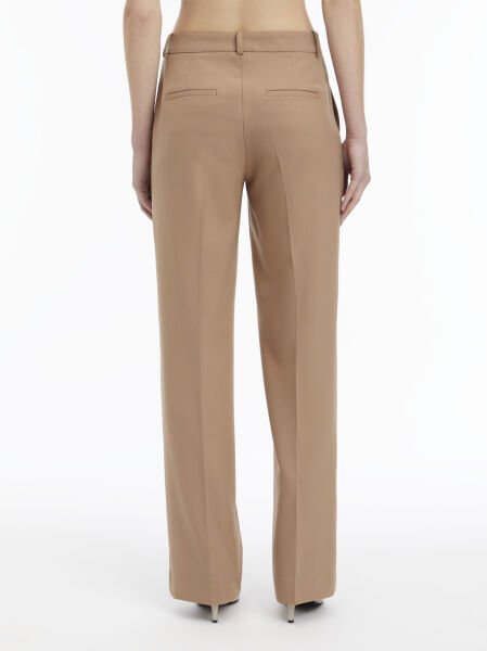 STRETCH WOOL RELAXED STRAIGHT