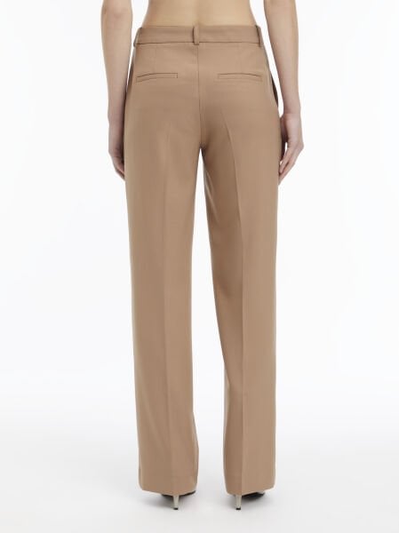 STRETCH WOOL RELAXED STRAIGHT