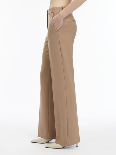 STRETCH WOOL RELAXED STRAIGHT