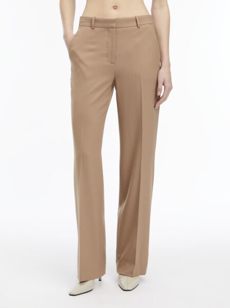 STRETCH WOOL RELAXED STRAIGHT