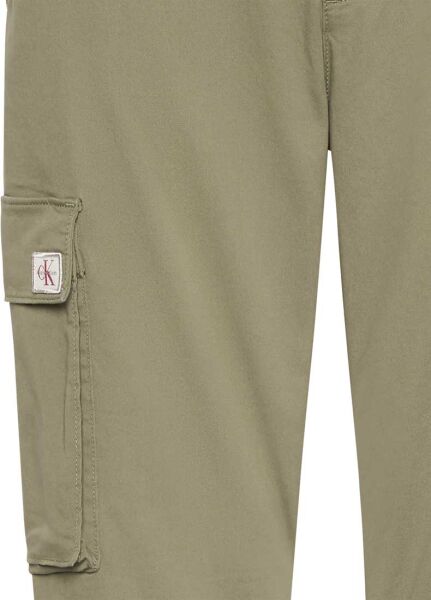SKINNY ELASTIC TWILL CARGO PAN