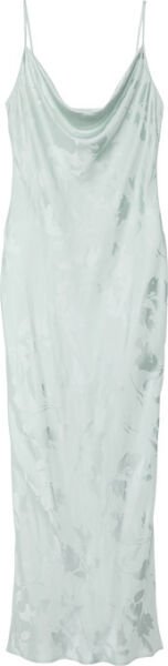 VISCOSE JACQUARD MAXI SLIP DRE