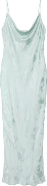 VISCOSE JACQUARD MAXI SLIP DRE
