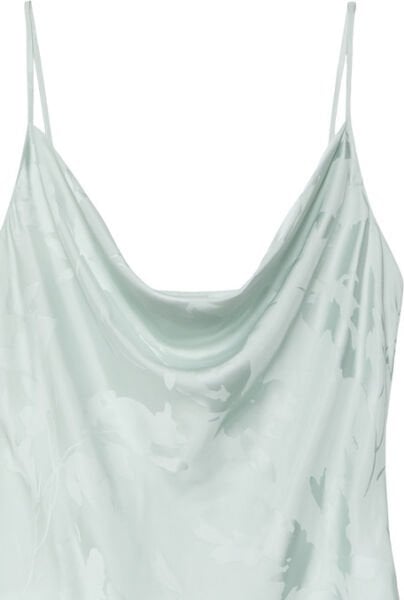 VISCOSE JACQUARD MAXI SLIP DRE