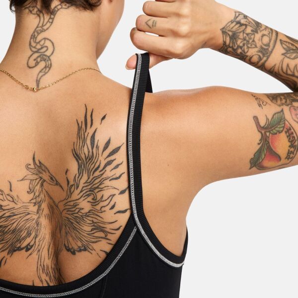 W NIKE ONE CAPSULESHRTBODYSUIT Siyah - S