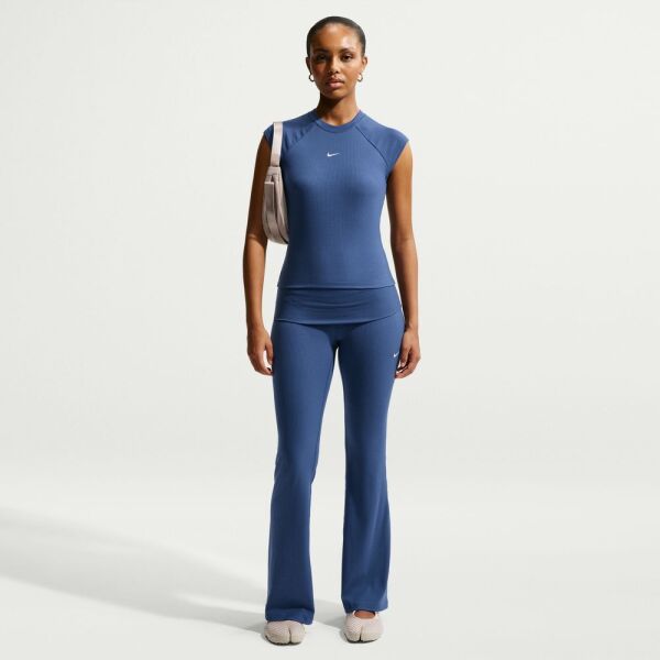 W NSW CHILL KNIT RIB SS TOP