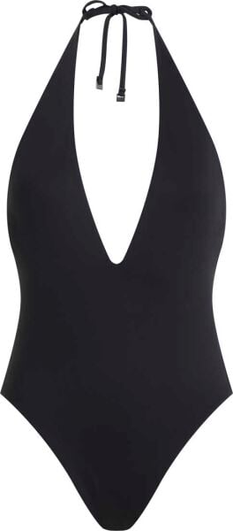 PLUNGE NECKLINE ONE PIECE