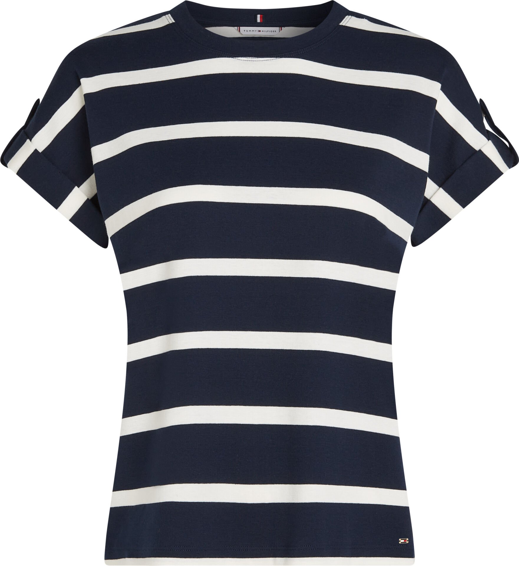 GOLD BUTTON MDRN C-NK SS TEE