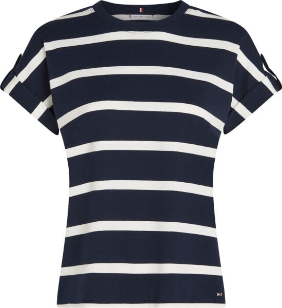 GOLD BUTTON MDRN C-NK SS TEE