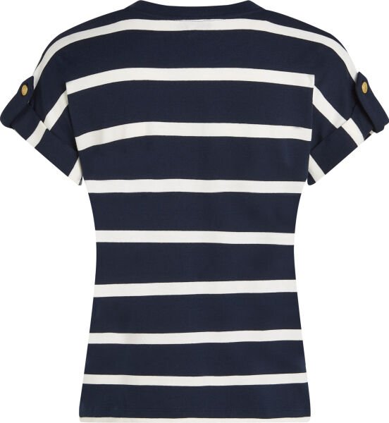 GOLD BUTTON MDRN C-NK SS TEE
