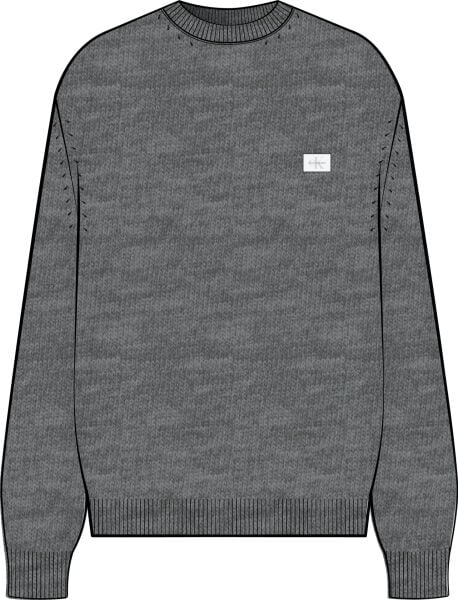 LS EZ COTTON WAFFLE CRWNK SWTR