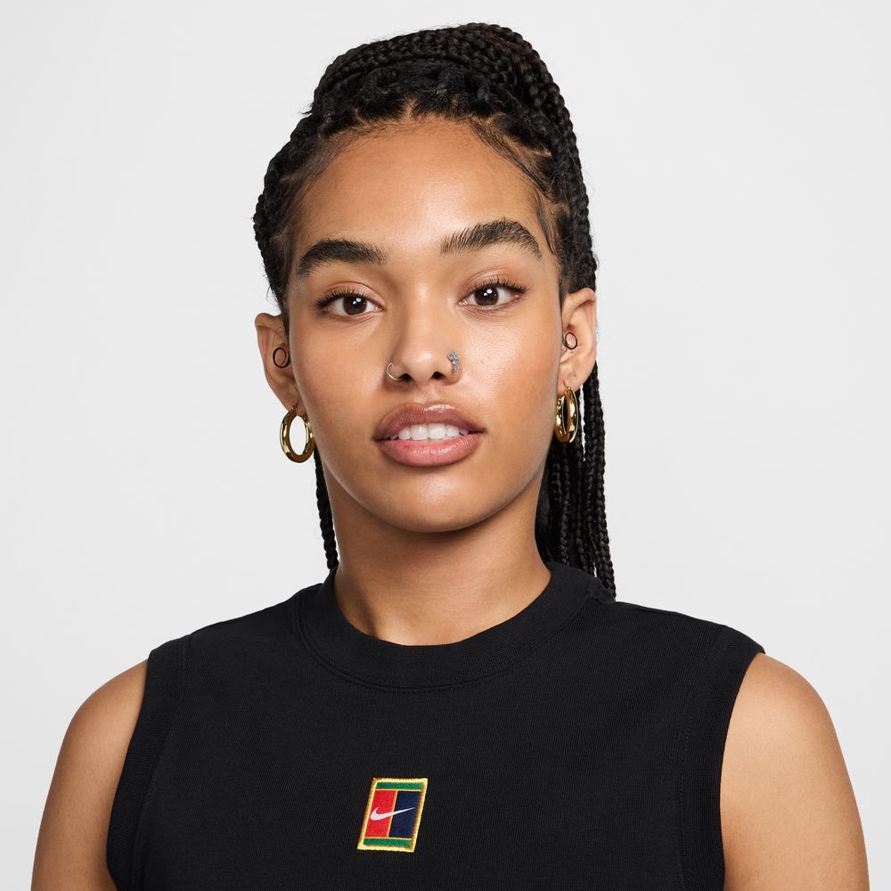 W NKCT HERITAGE TANK Siyah - L