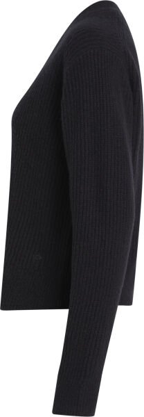 BOUCLE RIB V-NK RELAXED CARDIG