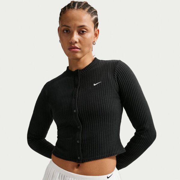 W NSW CHILL KNT WIDE RIB CARDI