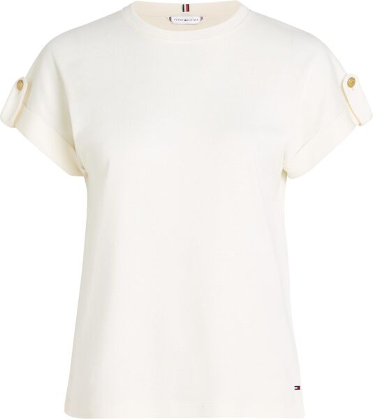 GOLD BUTTON MDRN C-NK SS TEE