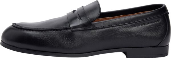 FLEXIBLE SLIM LEATHER LOAFER