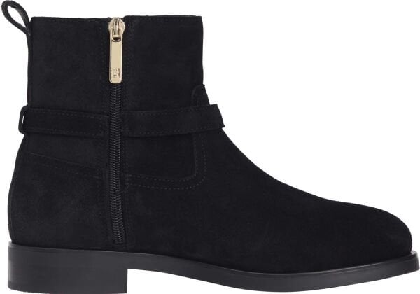 TH BUCKLE RIDING SUEDE BOOTIE