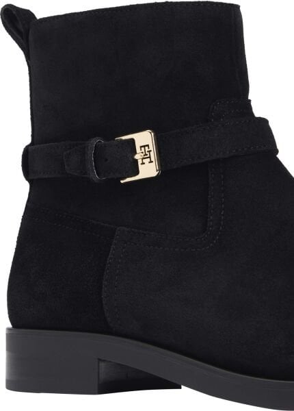 TH BUCKLE RIDING SUEDE BOOTIE