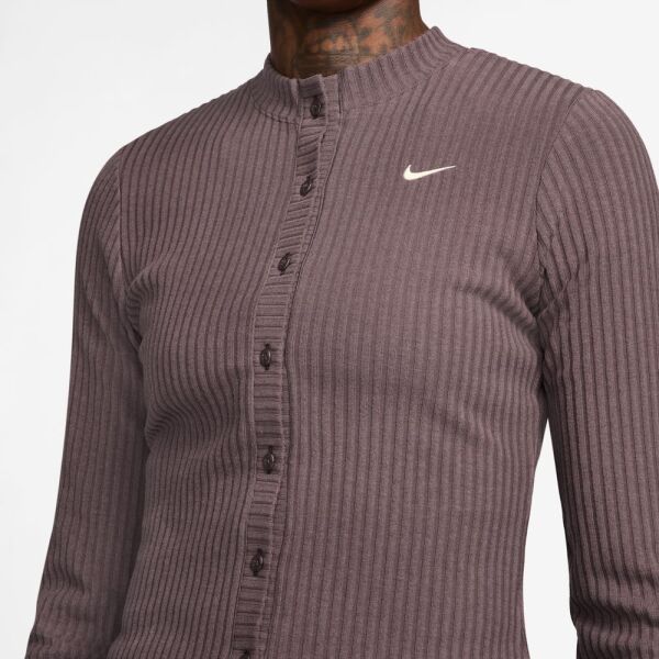 W NSW CHILL KNT WIDE RIB CARDI