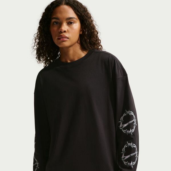 W NSW CLASSIC LS TEE BRB CHRME